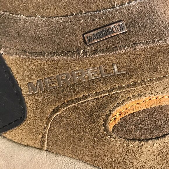 Merrell Reflex II Waterproof Hiking Boots Men's 13 Brown Mid Lace Up Trail Shoes - Picture 13 of 13